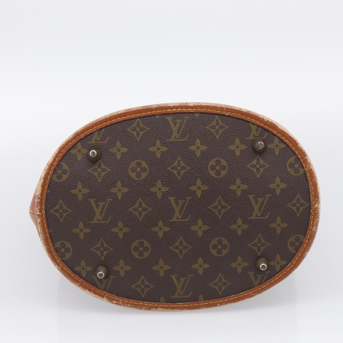 LOUIS VUITTON Monogram Bucket GM Shoulder Bag USA limited T42236 LV Auth 208895