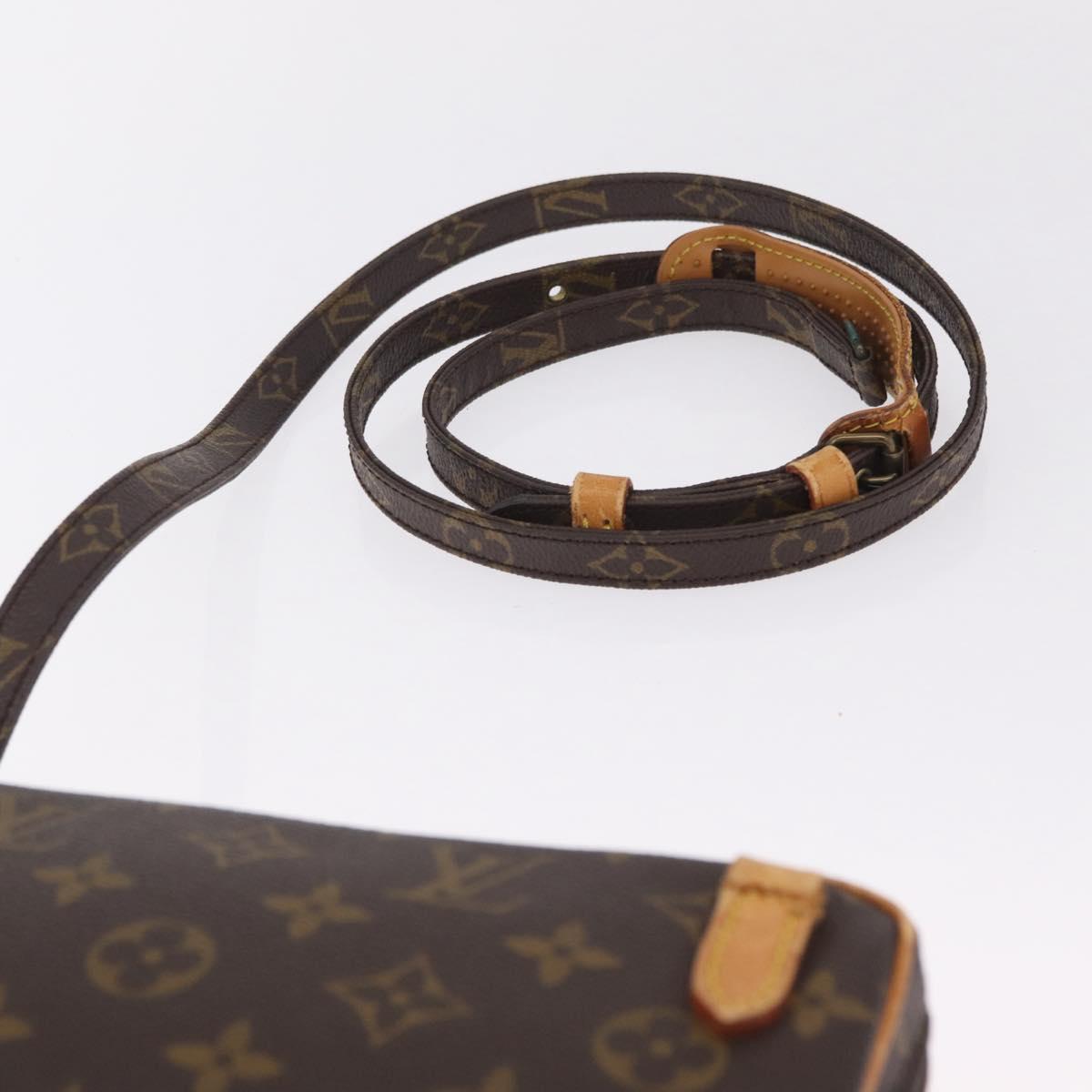 LOUIS VUITTON Monogram Pochette Marly Bandouliere Bag M51828 LV Auth 208944