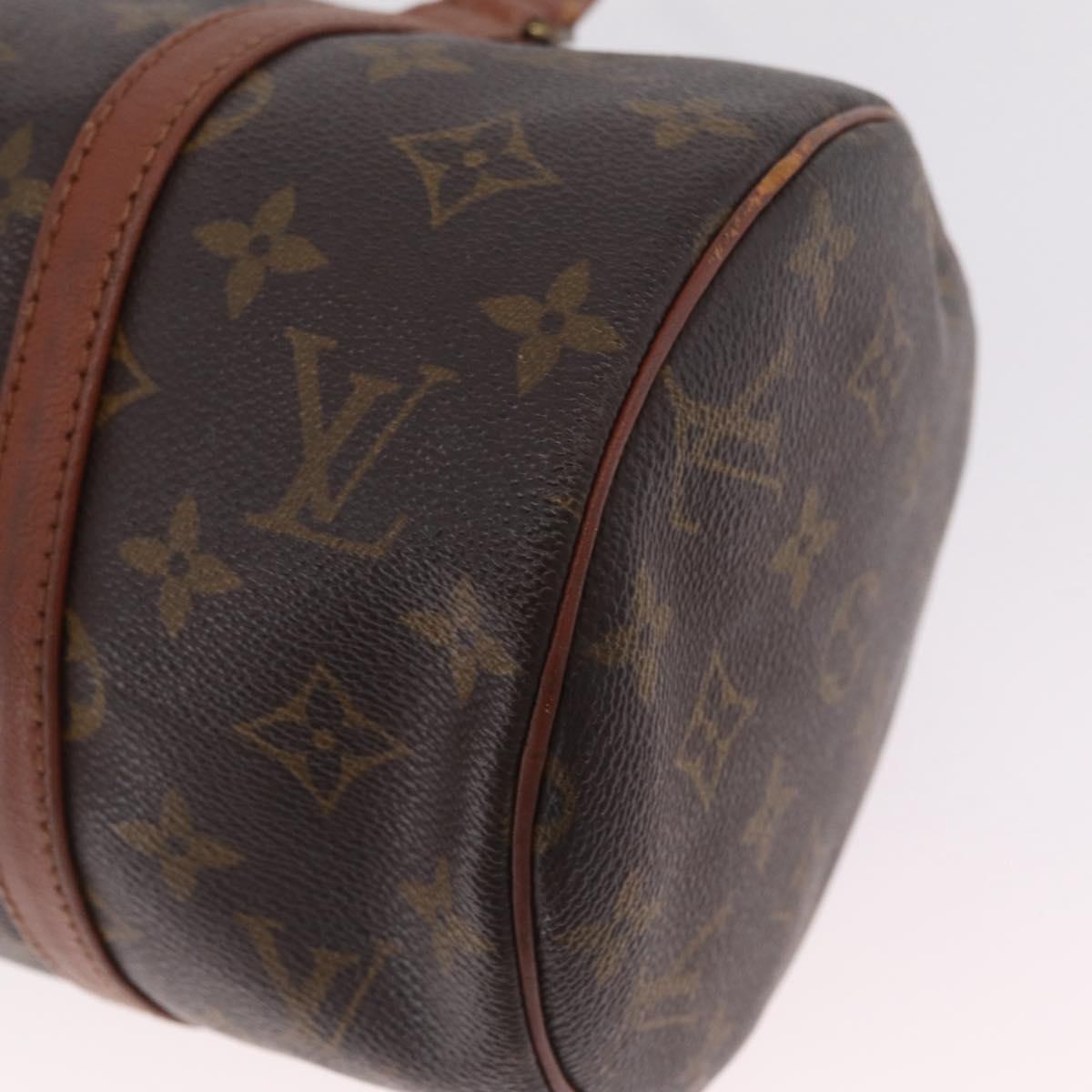 LOUIS VUITTON Monogram Papillon 30 Hand Bag Vintage M51365 LV Auth 208945