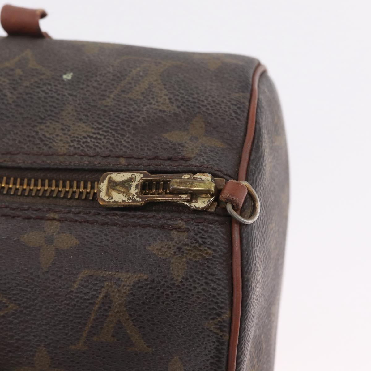 LOUIS VUITTON Monogram Papillon 30 Hand Bag Vintage M51365 LV Auth 208945