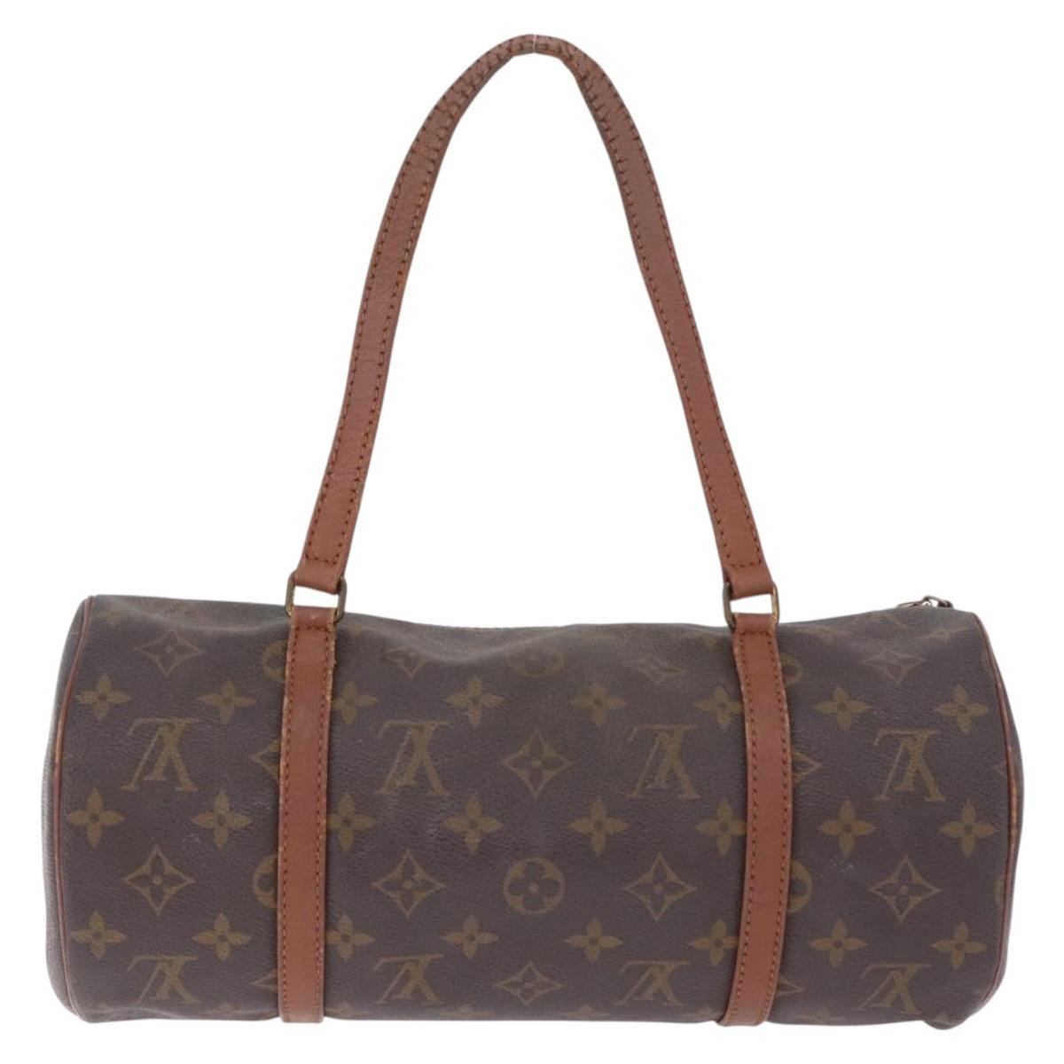 LOUIS VUITTON Monogram Papillon 30 Hand Bag Vintage M51365 LV Auth 208945