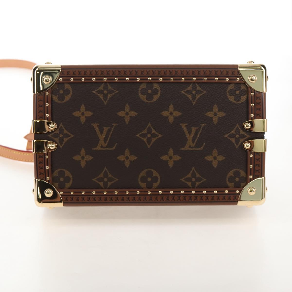 LOUIS VUITTON Monogram Speedy Trunk20 Hand Bag M11154 LV Auth 209014SM