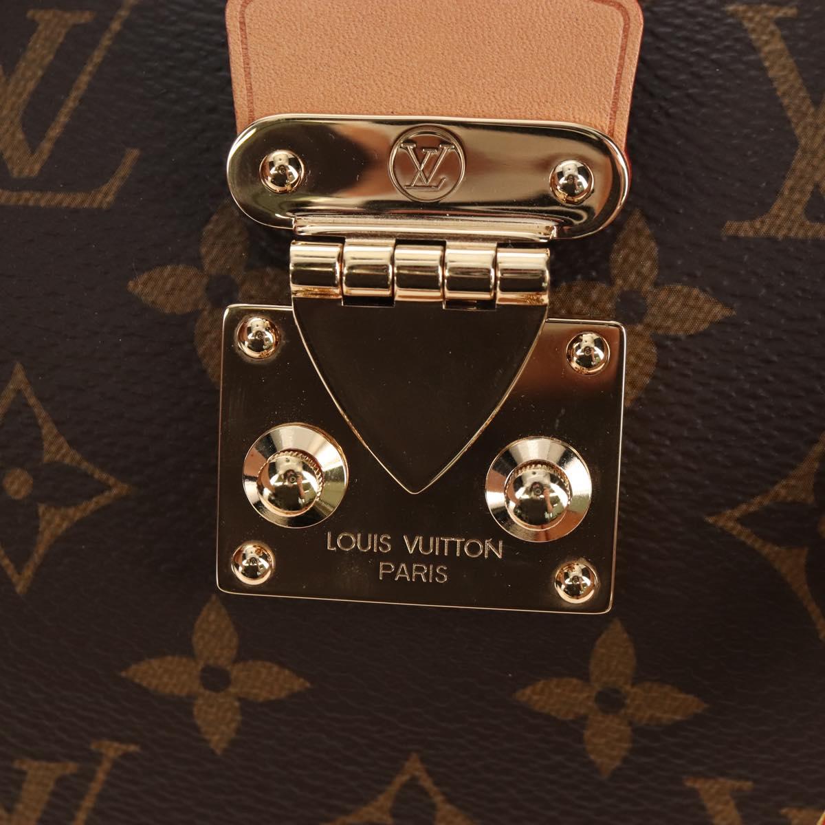 LOUIS VUITTON Monogram Speedy Trunk20 Hand Bag M11154 LV Auth 209014SM
