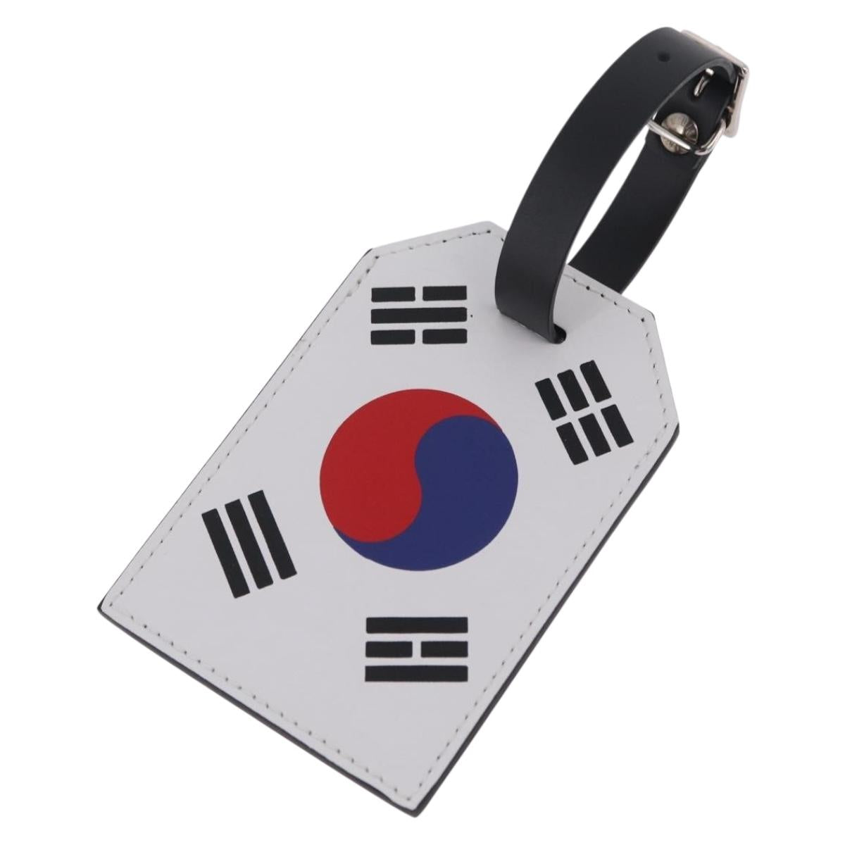 LOUIS VUITTON Epi Name Tag Korea World Cup Limited Edition Red LV Auth 209022M