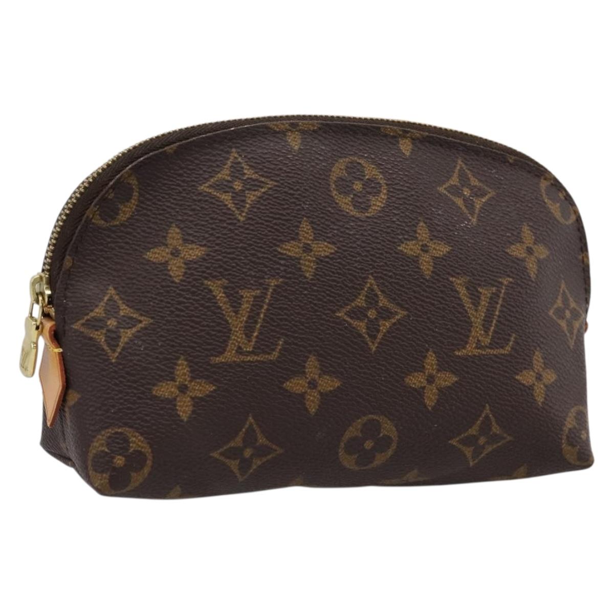 LOUIS VUITTON Monogram Pochette Cosmetic PM Pouch M43998 LV Auth 209034
