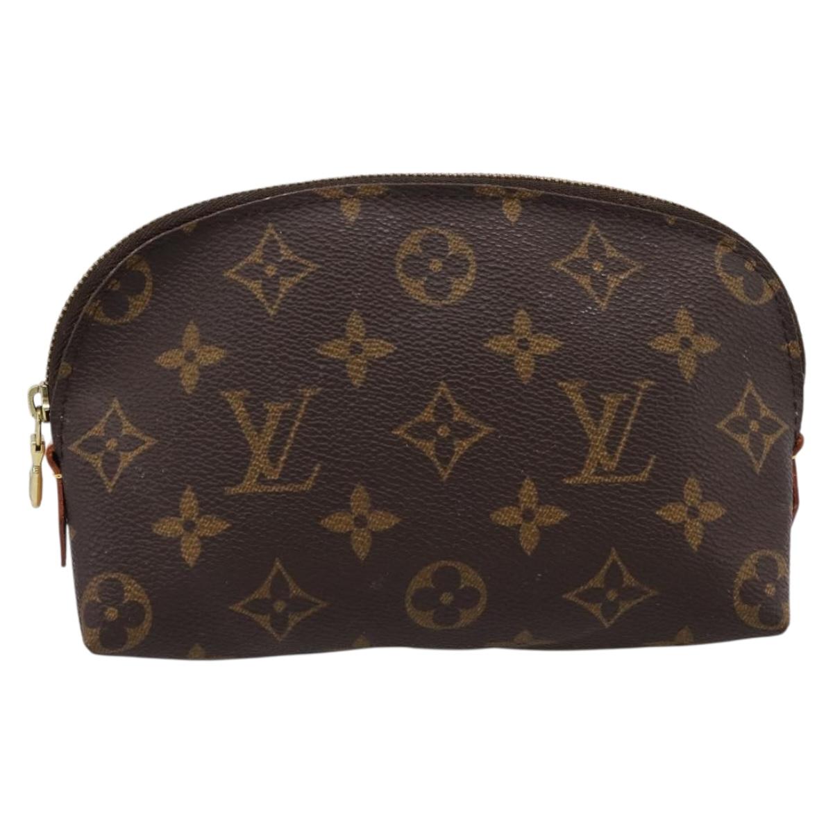 LOUIS VUITTON Monogram Pochette Cosmetic PM Pouch M43998 LV Auth 209034