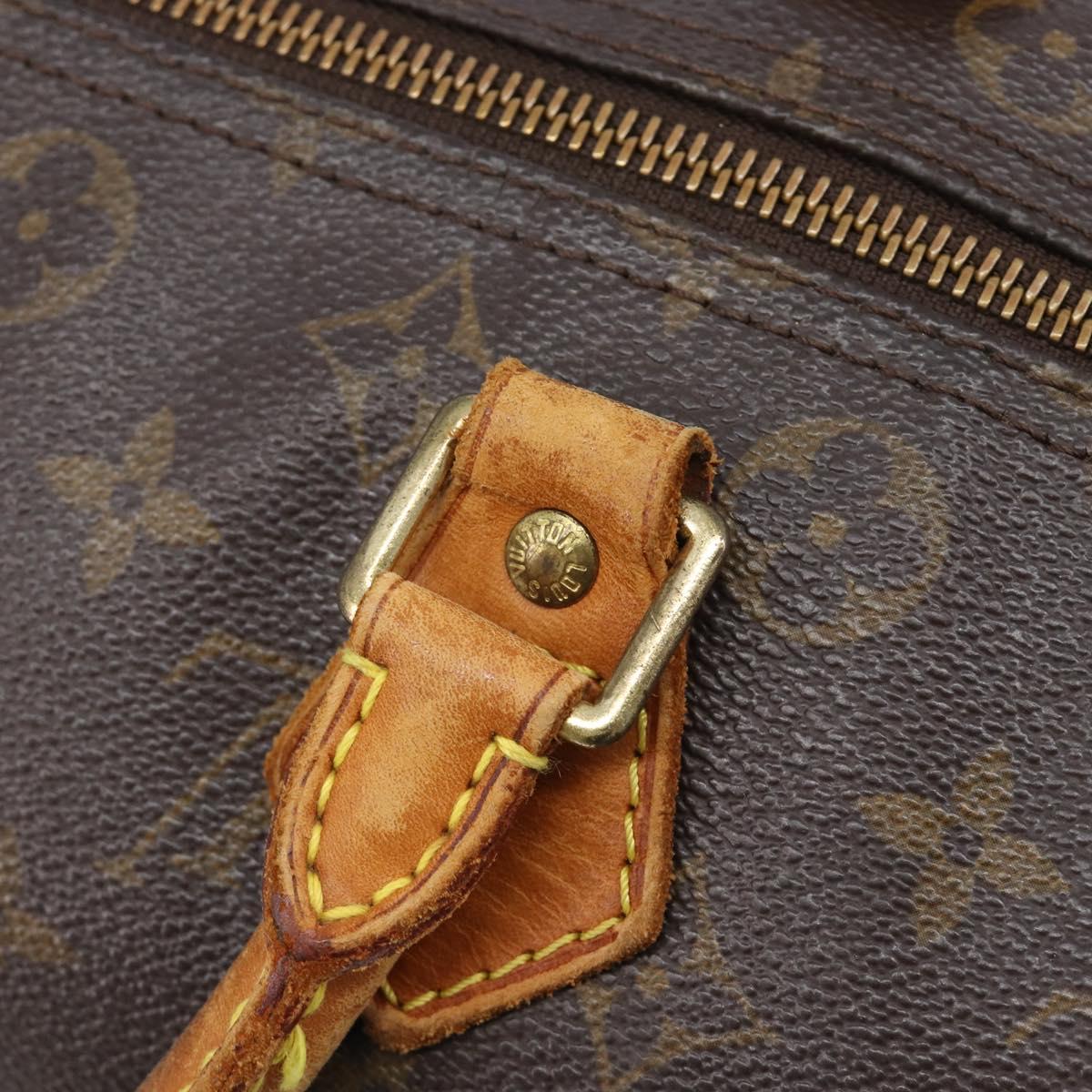 LOUIS VUITTON Monogram Speedy 30 Hand Bag M41526 LV Auth 209071