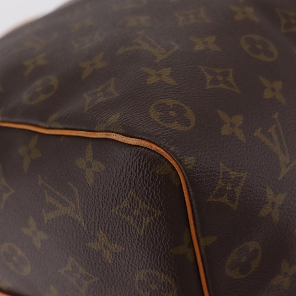 LOUIS VUITTON Monogram Keepall Bandouliere 50 Boston Bag M41416 LV Auth 209074A
