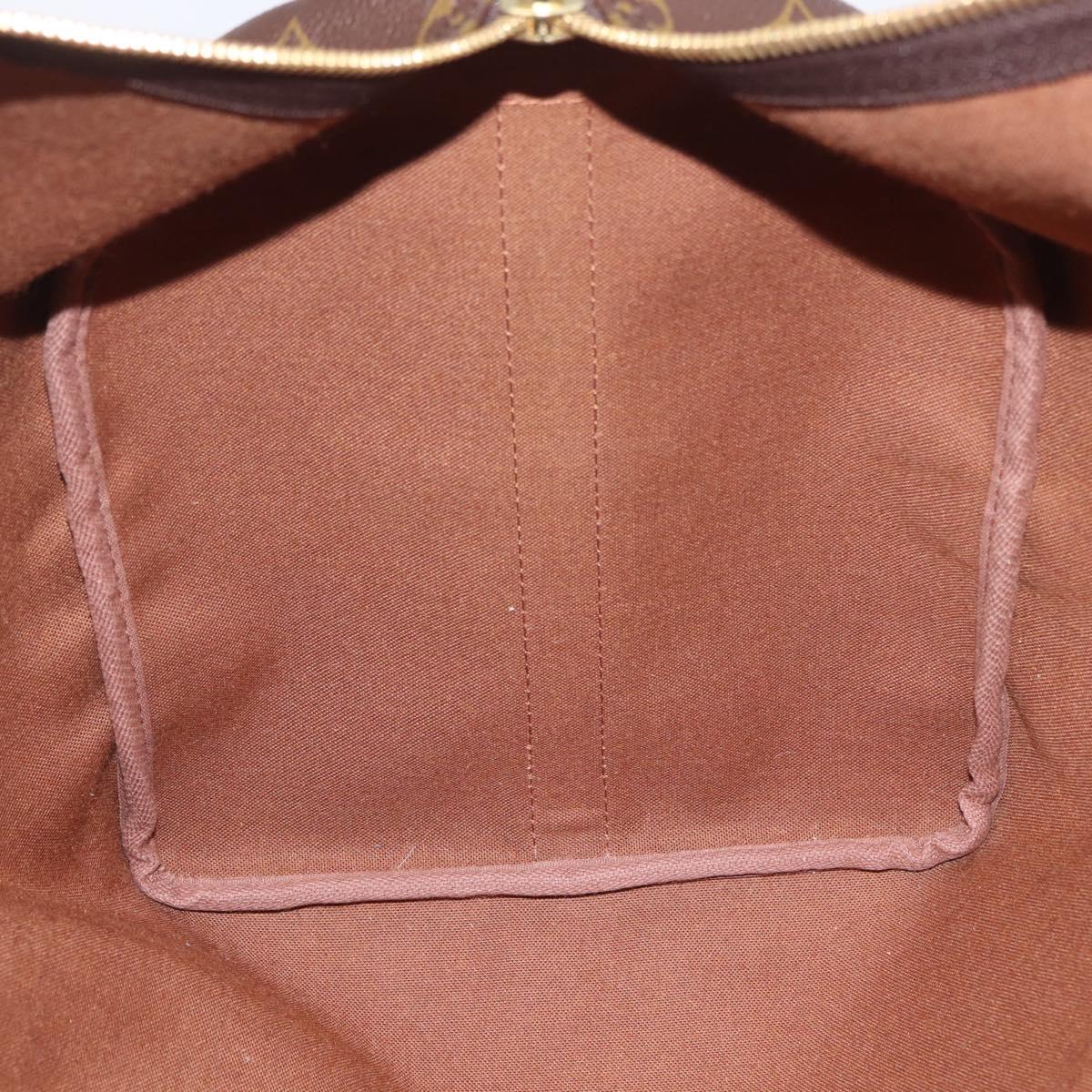 LOUIS VUITTON Monogram Keepall Bandouliere 50 Boston Bag M41416 LV Auth 209074A