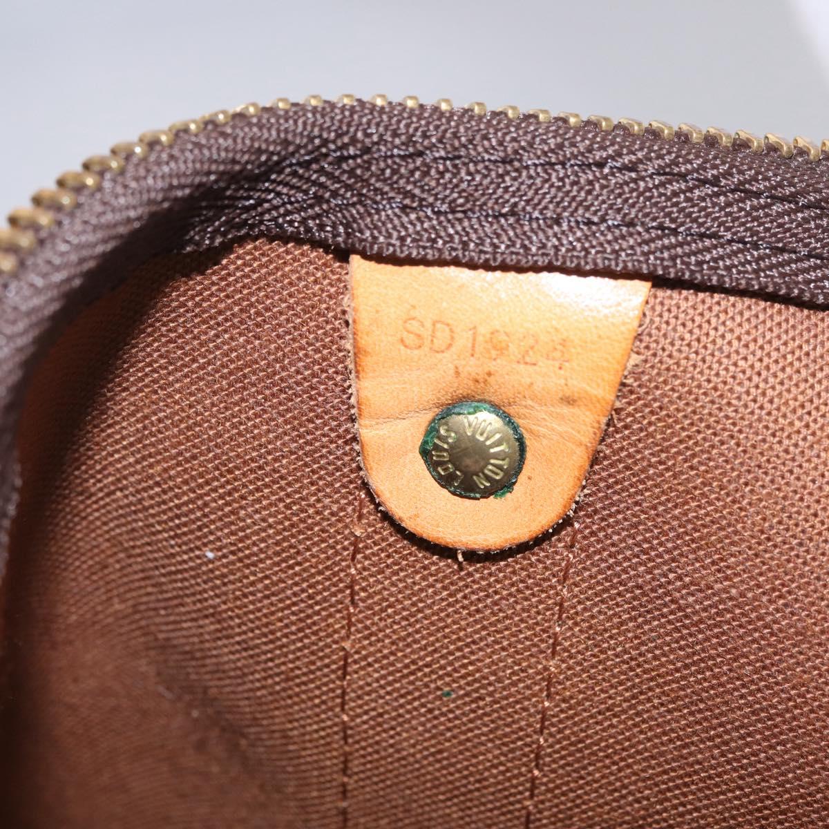LOUIS VUITTON Monogram Keepall Bandouliere 50 Boston Bag M41416 LV Auth 209074A