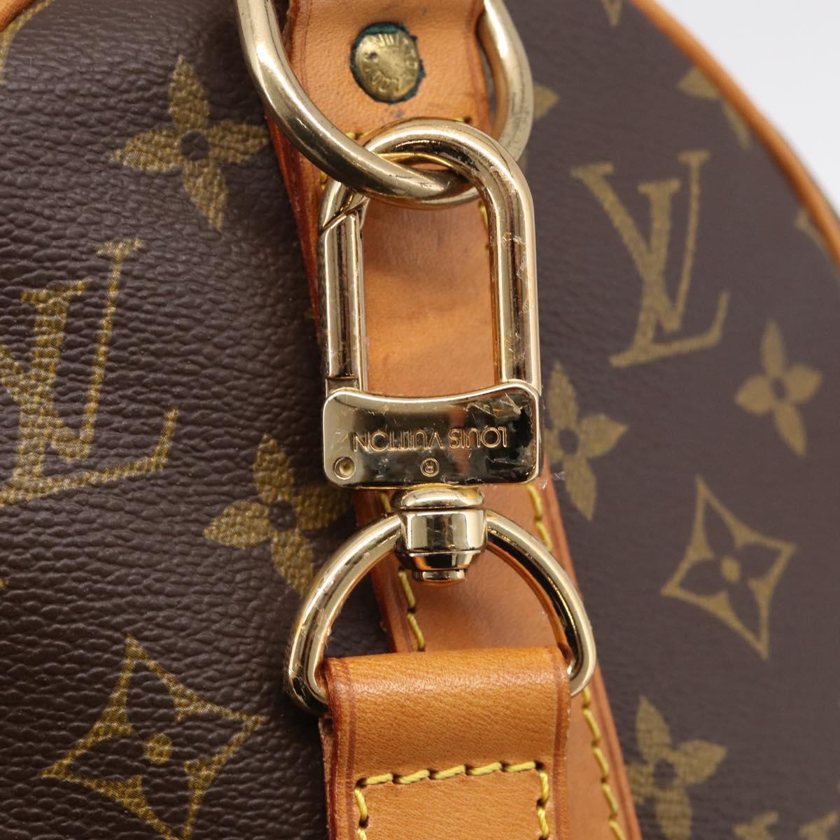 LOUIS VUITTON Monogram Keepall Bandouliere 45 Boston Bag M41418 LV Auth 209076V