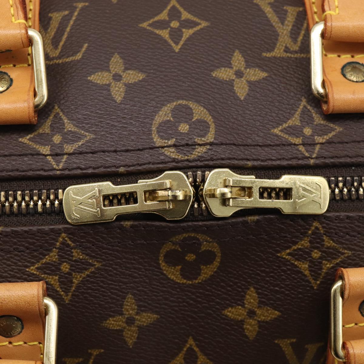 LOUIS VUITTON Monogram Keepall Bandouliere 45 Boston Bag M41418 LV Auth 209076V