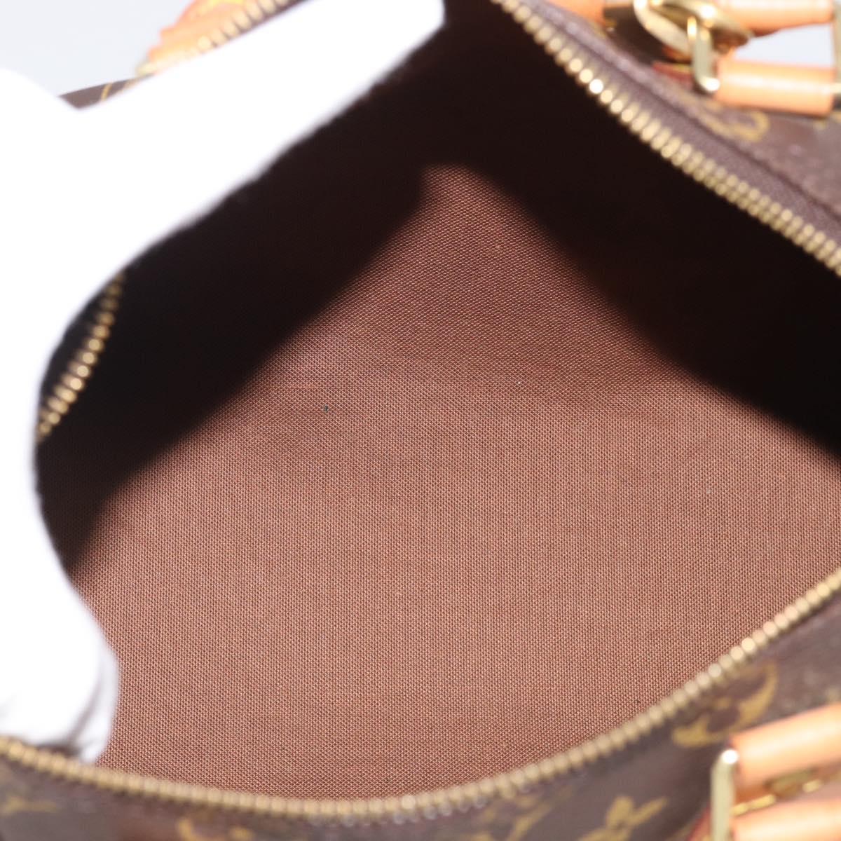 LOUIS VUITTON Monogram Speedy 25 Hand Bag M41528 LV Auth 209077V