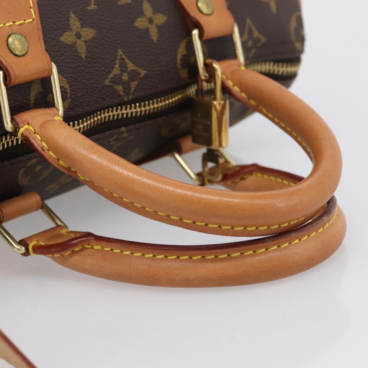 LOUIS VUITTON Monogram Speedy 25 Hand Bag M41528 LV Auth 209077V