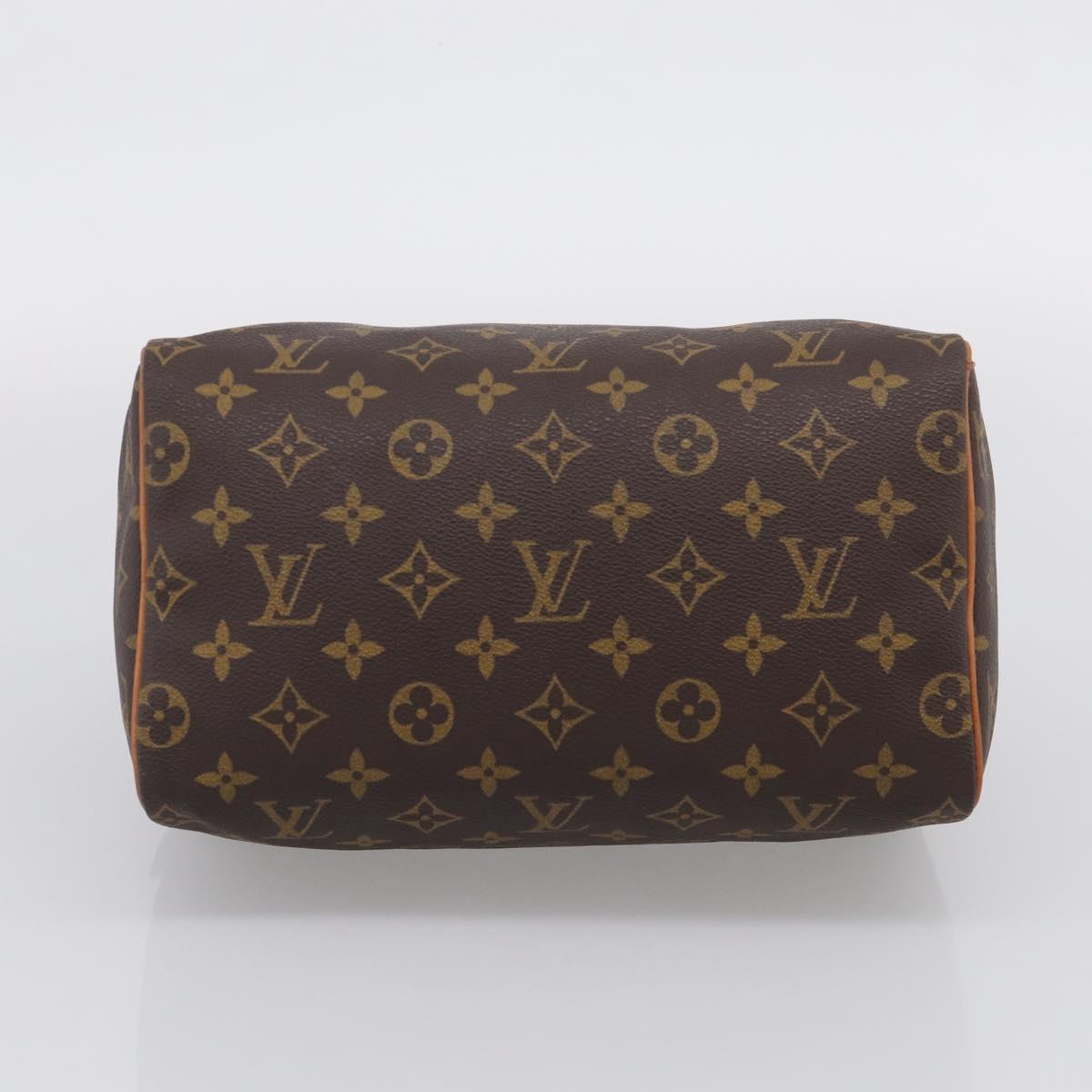 LOUIS VUITTON Monogram Speedy 25 Hand Bag M41528 LV Auth 209077V