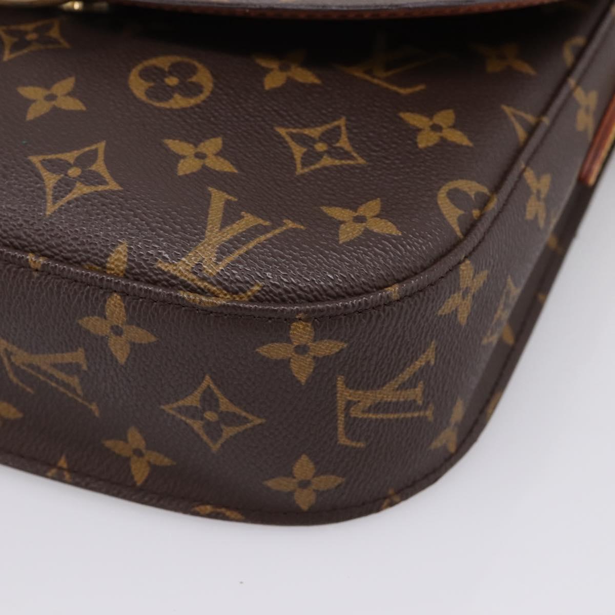 LOUIS VUITTON Monogram Saint Cloud GM Shoulder Bag M51242 LV Auth 209078