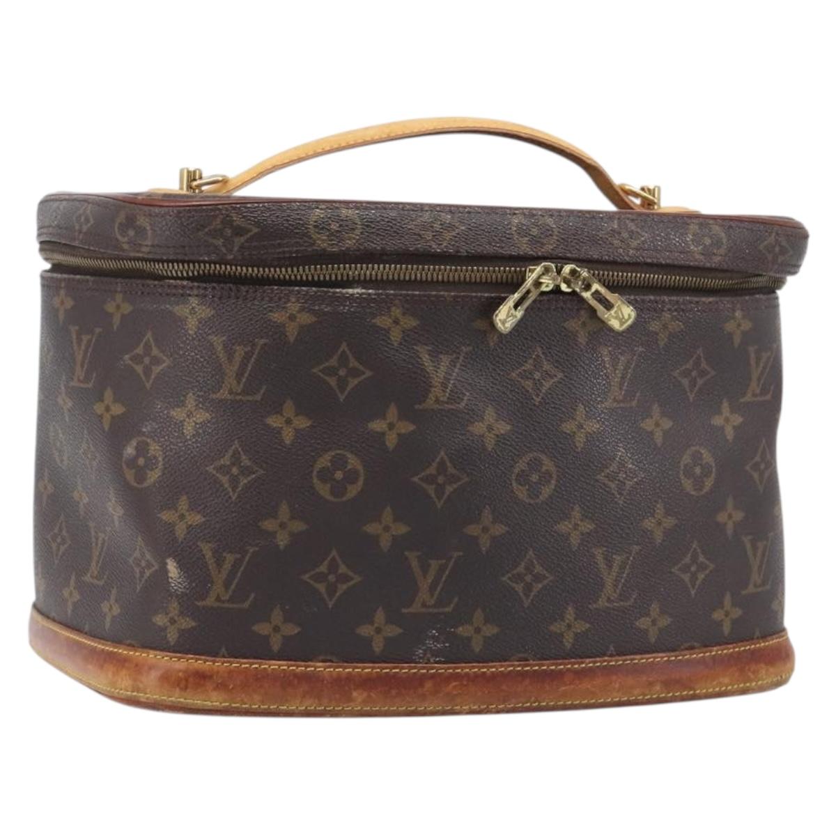 LOUIS VUITTON Monogram Nice Hand Bag M47280 LV Auth 209080