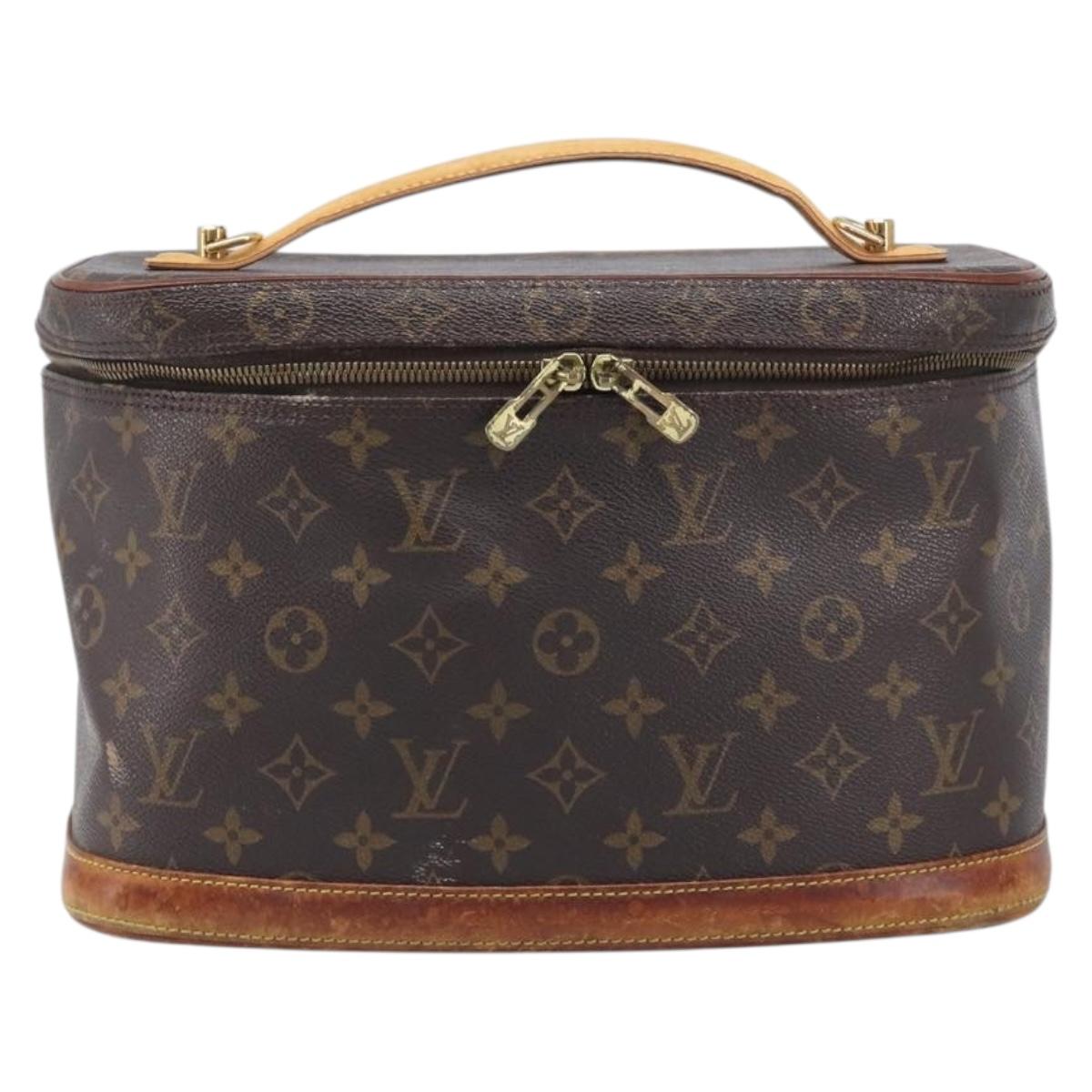 LOUIS VUITTON Monogram Nice Hand Bag M47280 LV Auth 209080