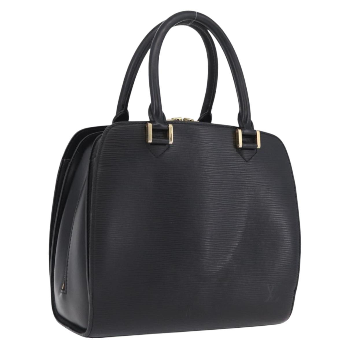 LOUIS VUITTON Epi Pont Neuf Hand Bag Black M52052 LV Auth 209087A