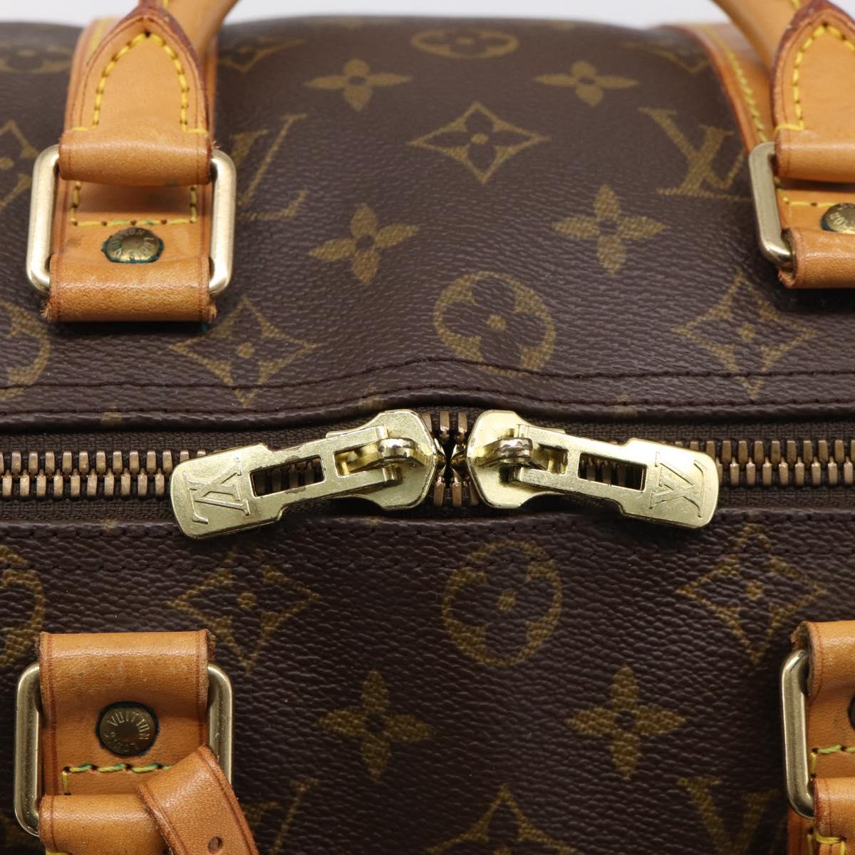 LOUIS VUITTON Monogram Keepall Bandouliere 45 Boston Bag M41418 LV Auth 209095V