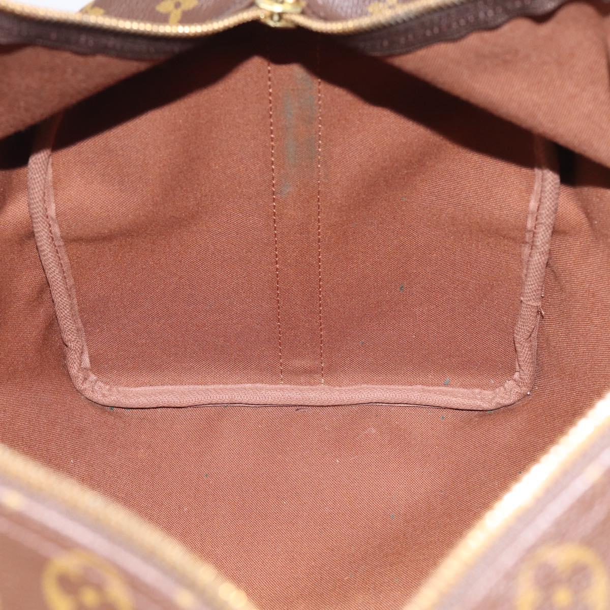 LOUIS VUITTON Monogram Keepall Bandouliere 45 Boston Bag M41418 LV Auth 209095V