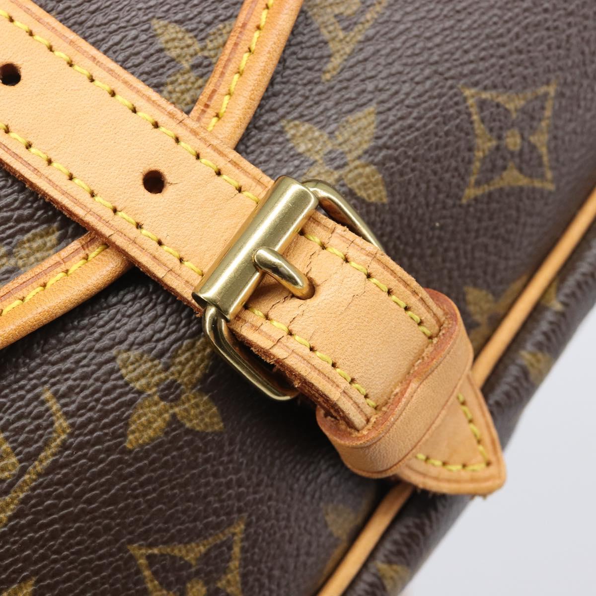 LOUIS VUITTON Monogram Saumur 30 Shoulder Bag M42256 LV Auth 209097V