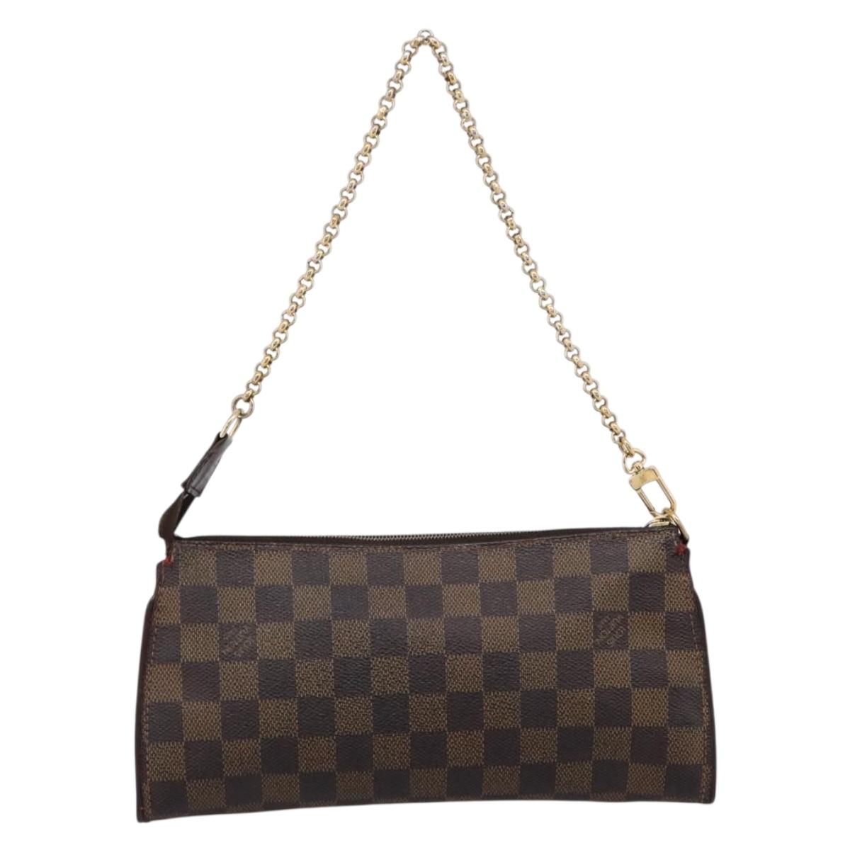 LOUIS VUITTON Damier Ebene Sophie Shoulder Bag N51135 LV Auth 209108