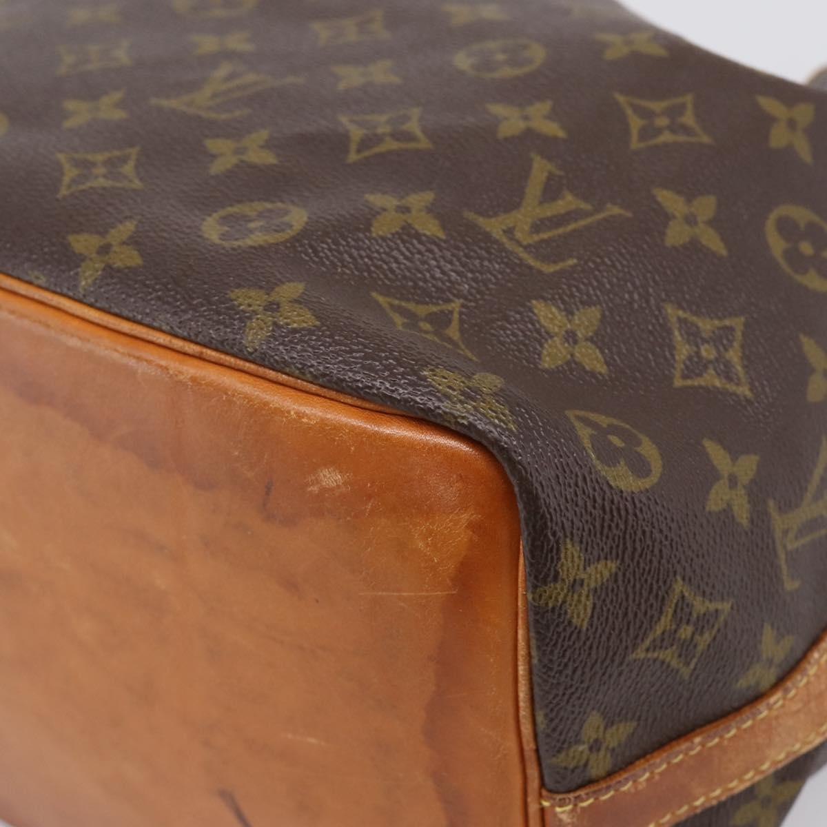 LOUIS VUITTON Monogram Petit Noe Shoulder Bag M42226 LV Auth 209109