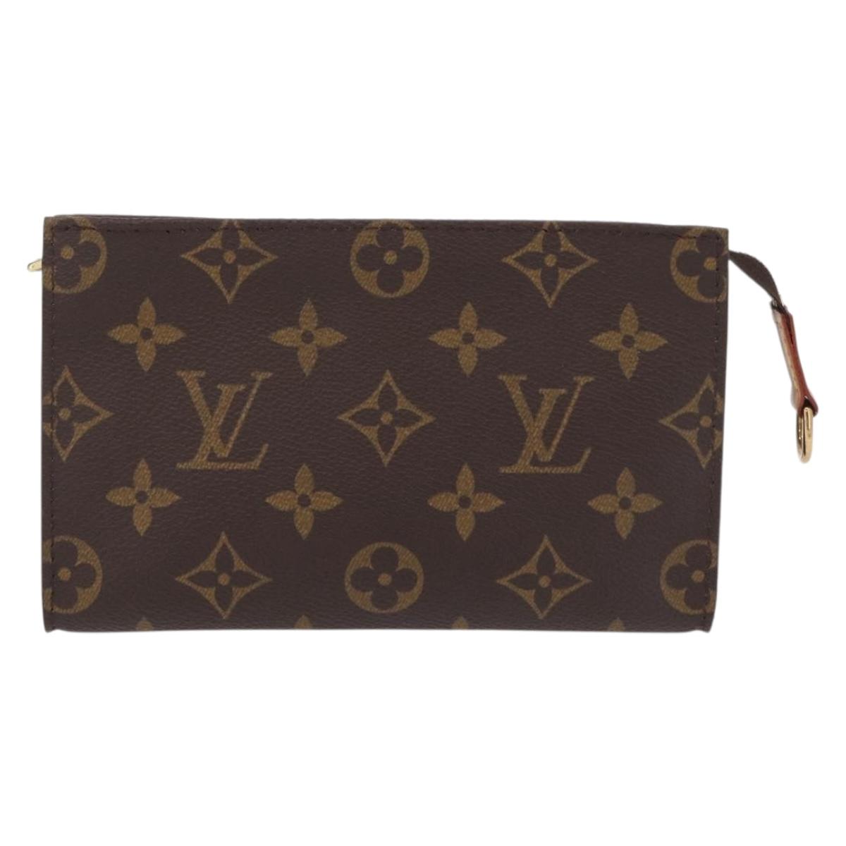 LOUIS VUITTON Monogram Bucket PM Pouch Accessory Pouch LV Auth 209117