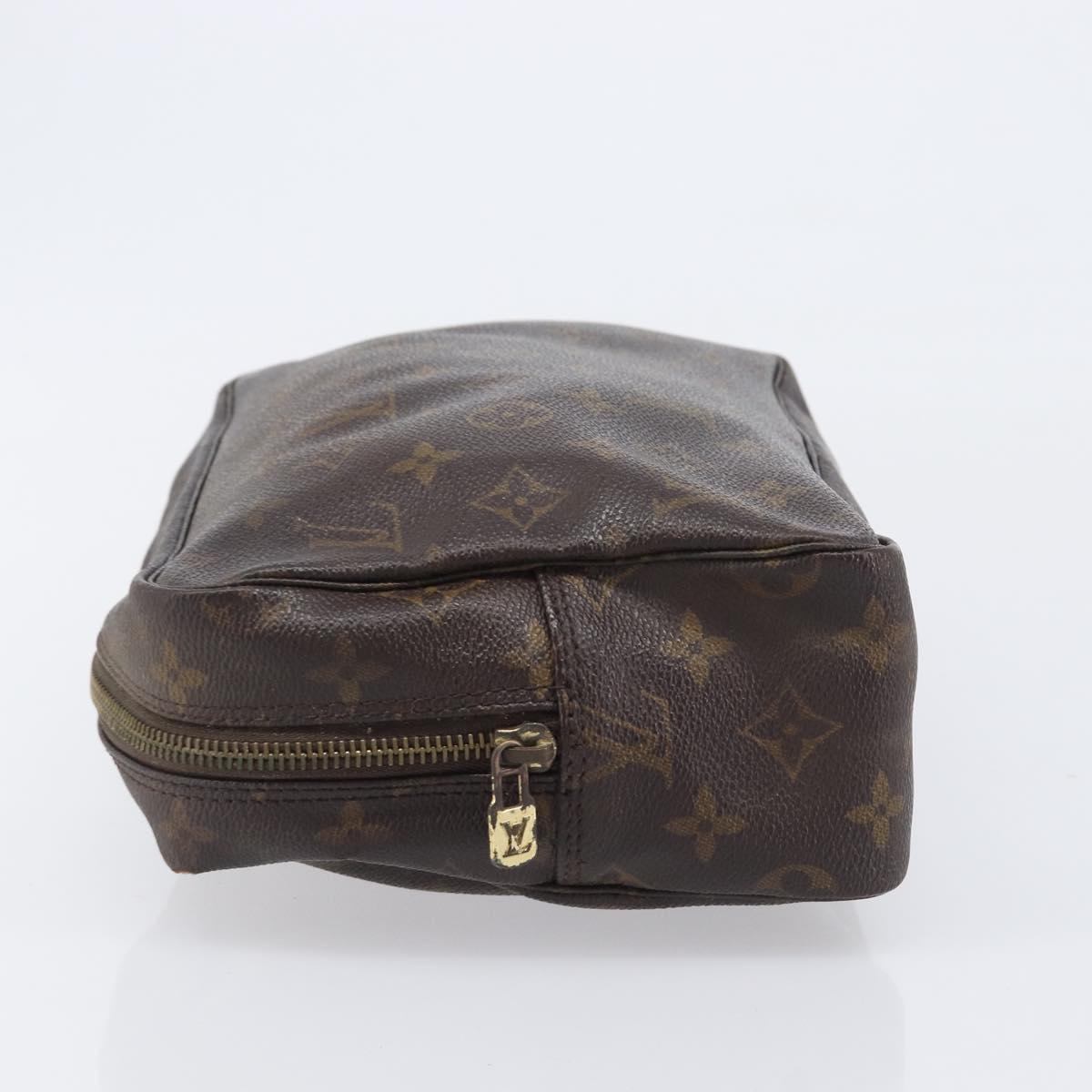 LOUIS VUITTON Monogram Trousse Toilette 28 Clutch Bag M47522 LV Auth 209124