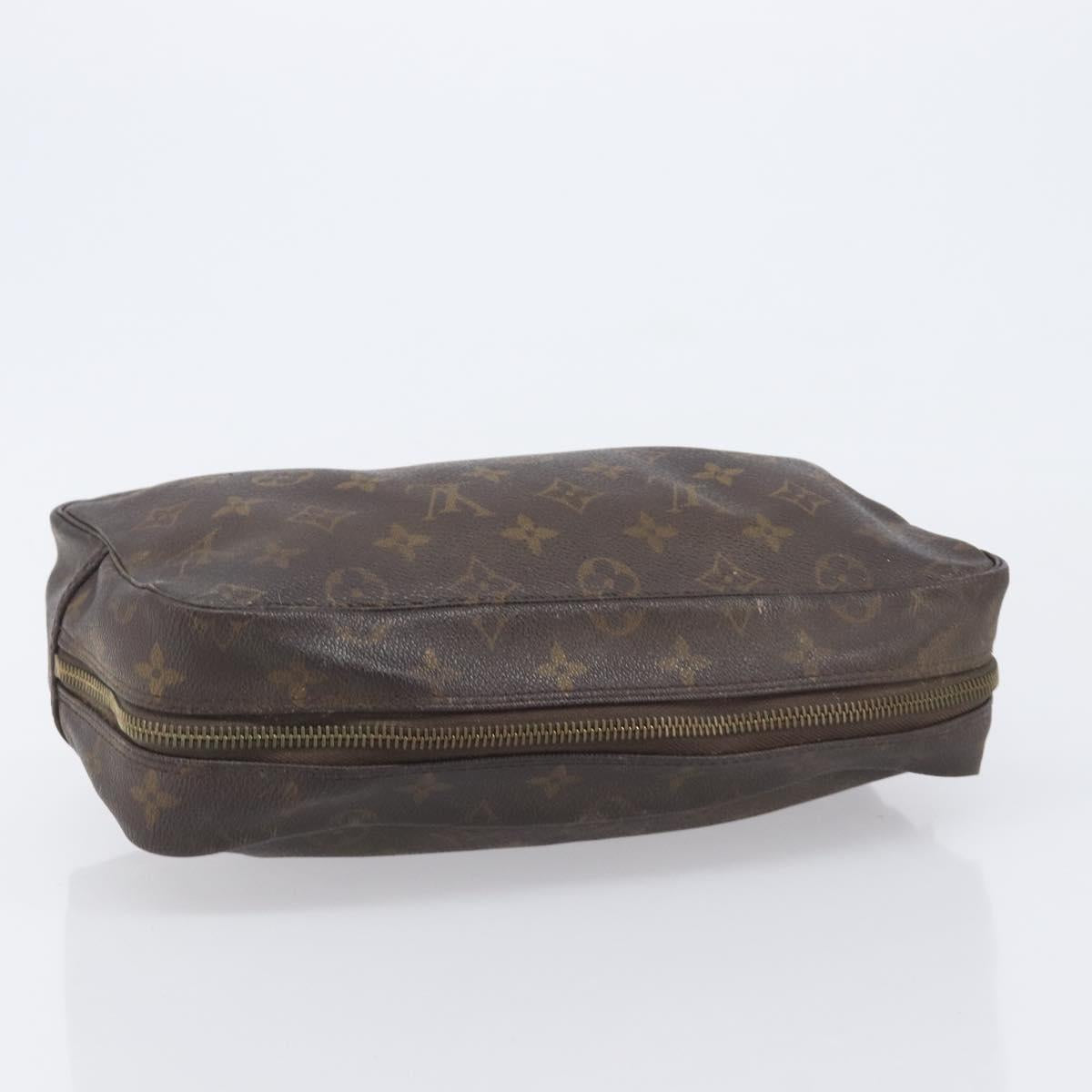 LOUIS VUITTON Monogram Trousse Toilette 28 Clutch Bag M47522 LV Auth 209124