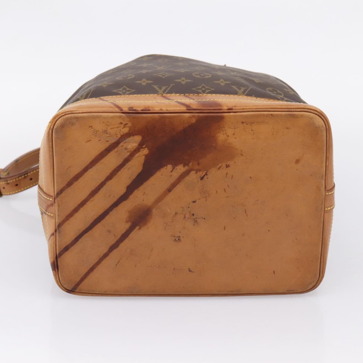 LOUIS VUITTON Monogram Noe Shoulder Bag M42224 LV Auth 209131