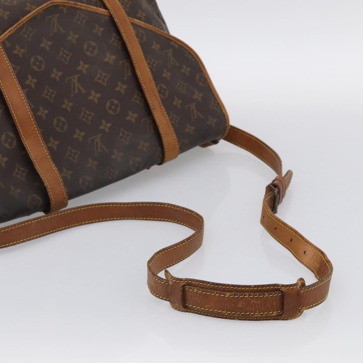 LOUIS VUITTON Monogram Saumur 43 Shoulder Bag M42252 LV Auth 209144