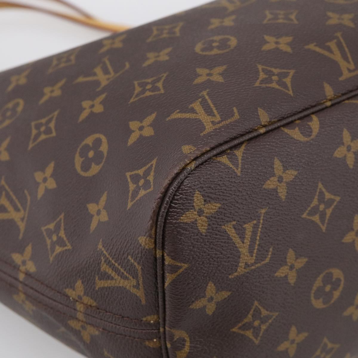 LOUIS VUITTON Monogram Neverfull MM Tote Bag M40156 LV Auth 209215V