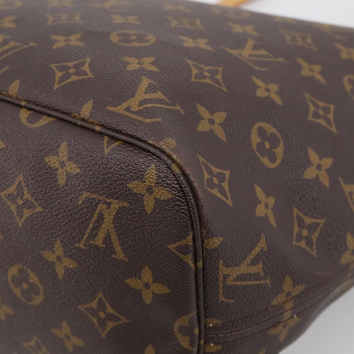 LOUIS VUITTON Monogram Neverfull MM Tote Bag M40156 LV Auth 209215V