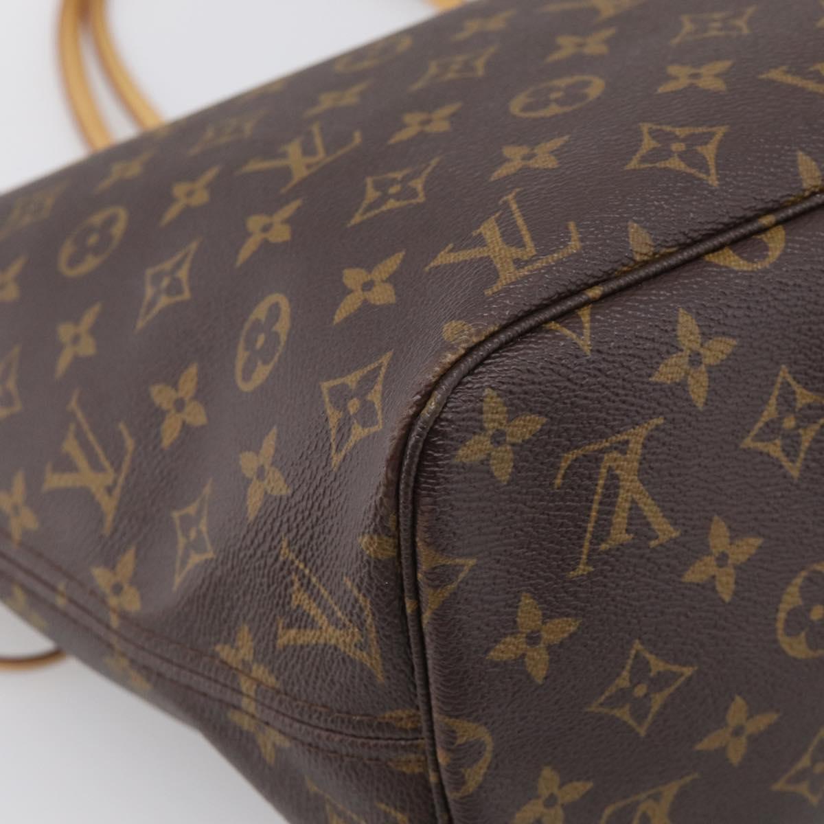 LOUIS VUITTON Monogram Neverfull MM Tote Bag M40156 LV Auth 209215V