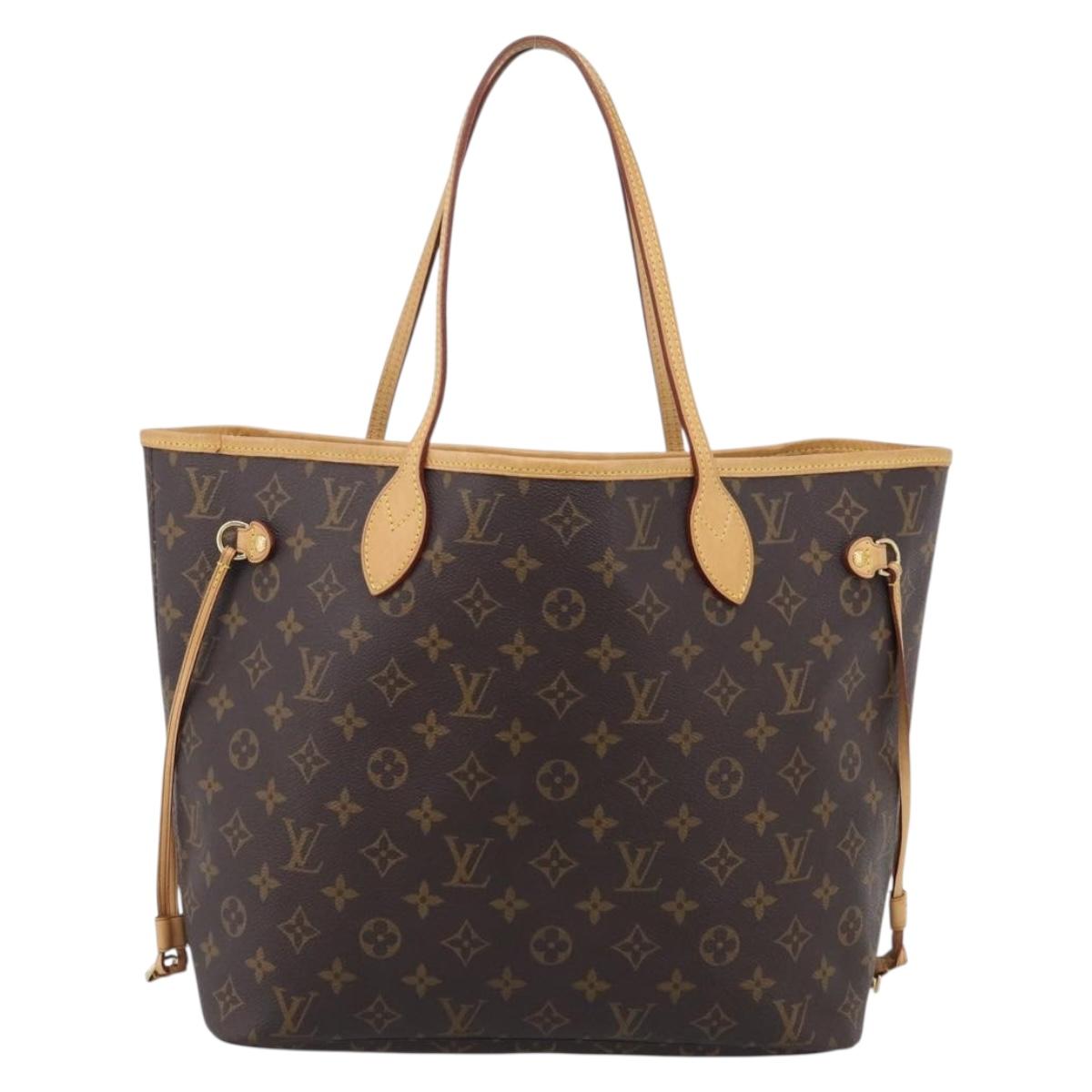 LOUIS VUITTON Monogram Neverfull MM Tote Bag M40156 LV Auth 209215V