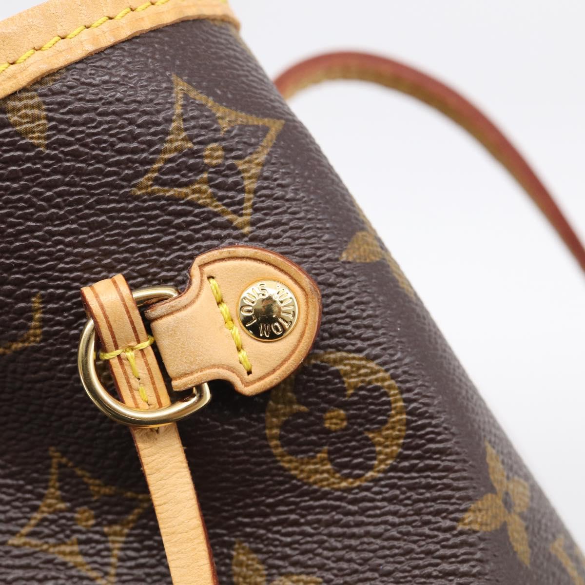 LOUIS VUITTON Monogram Neverfull MM Tote Bag M40156 LV Auth 209215V