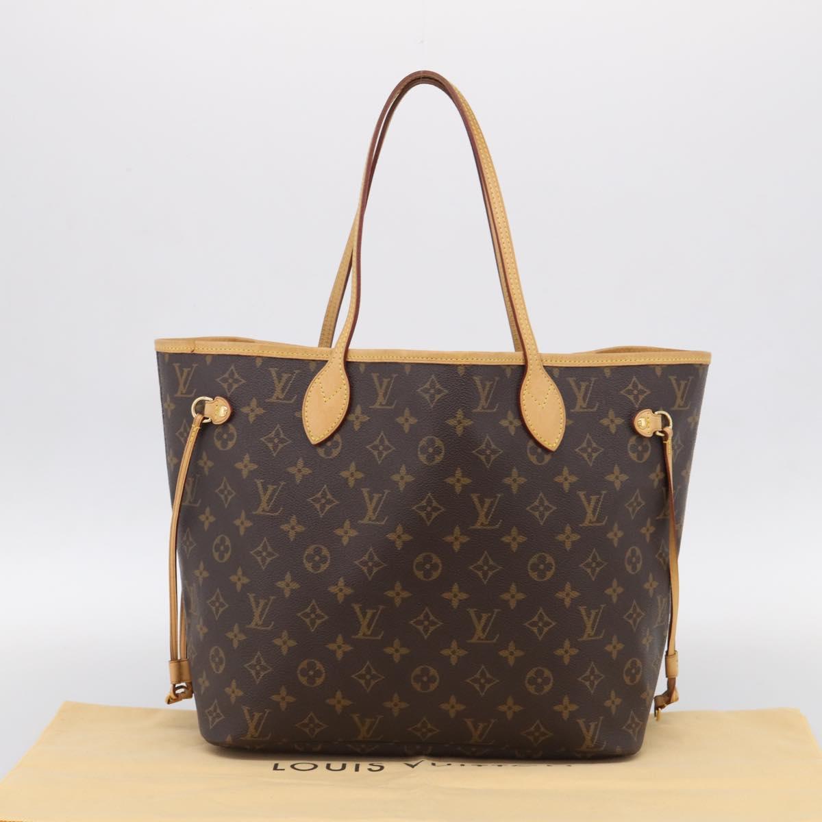 LOUIS VUITTON Monogram Neverfull MM Tote Bag M40156 LV Auth 209215V