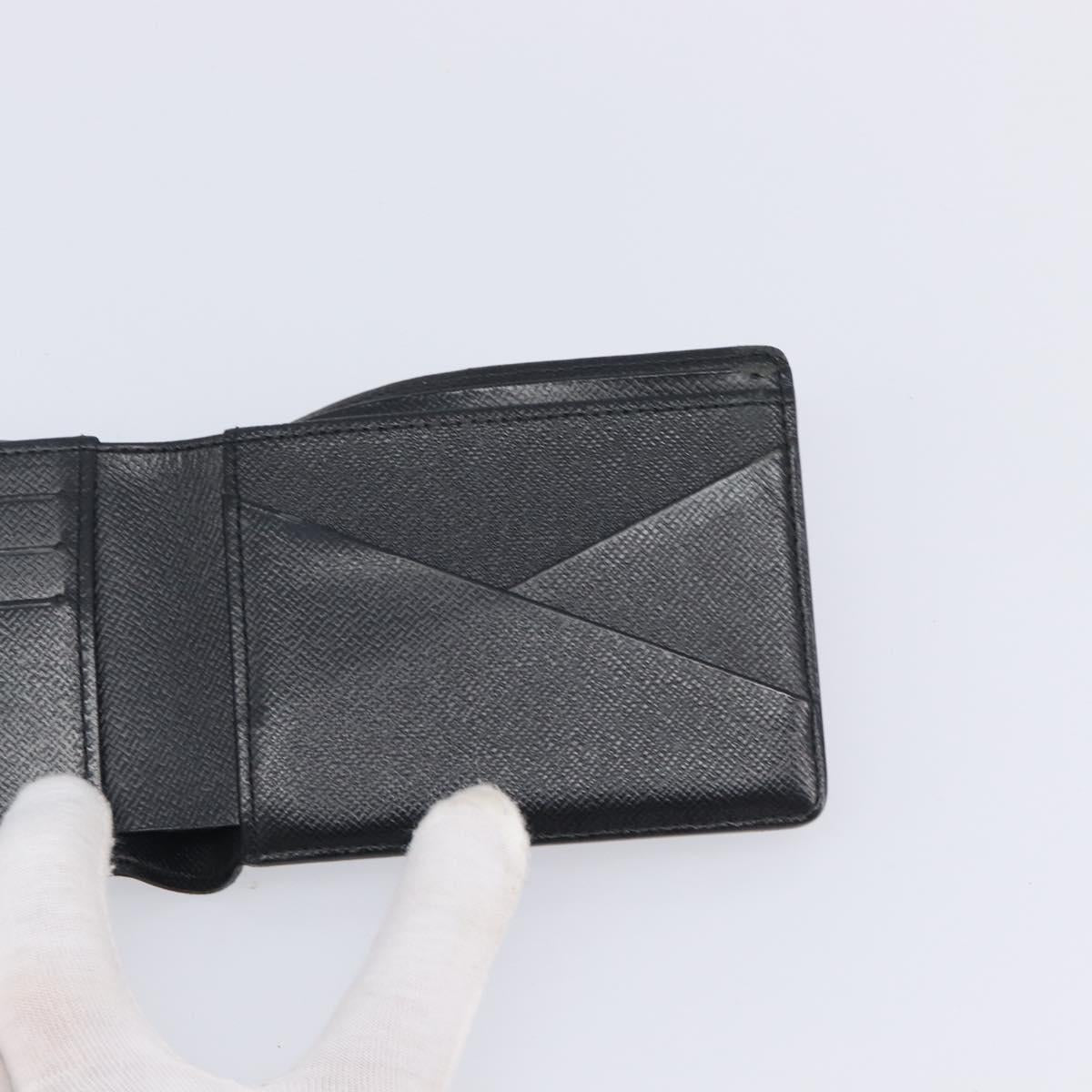 LOUIS VUITTON Damier Graphite Portefeuille Multiple Wallet N63258 LV Auth 209231