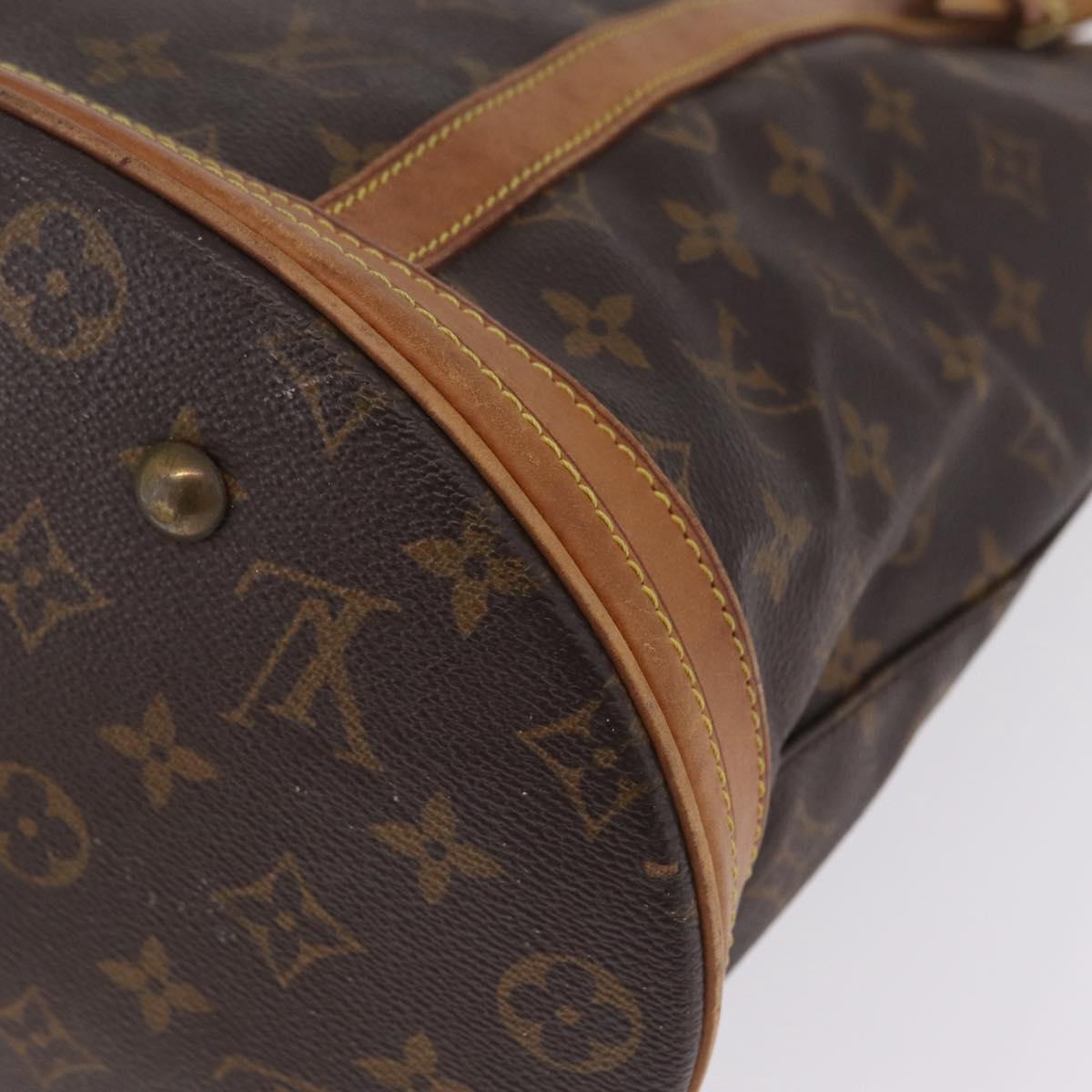 LOUIS VUITTON Monogram Bucket GM Shoulder Bag M42236 LV Auth 209232