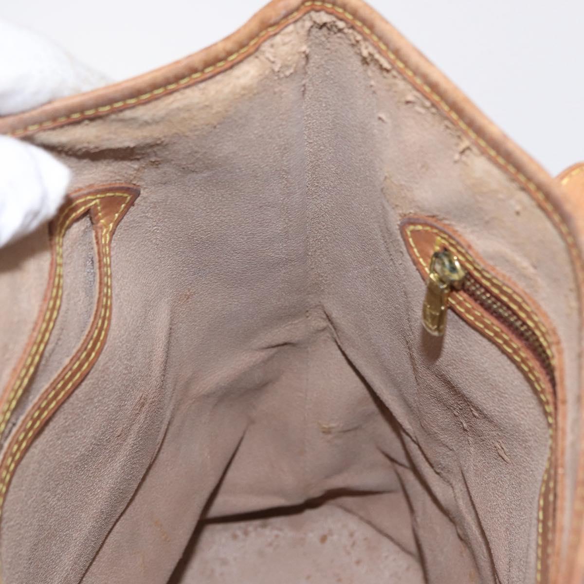 LOUIS VUITTON Monogram Bucket GM Shoulder Bag M42236 LV Auth 209232