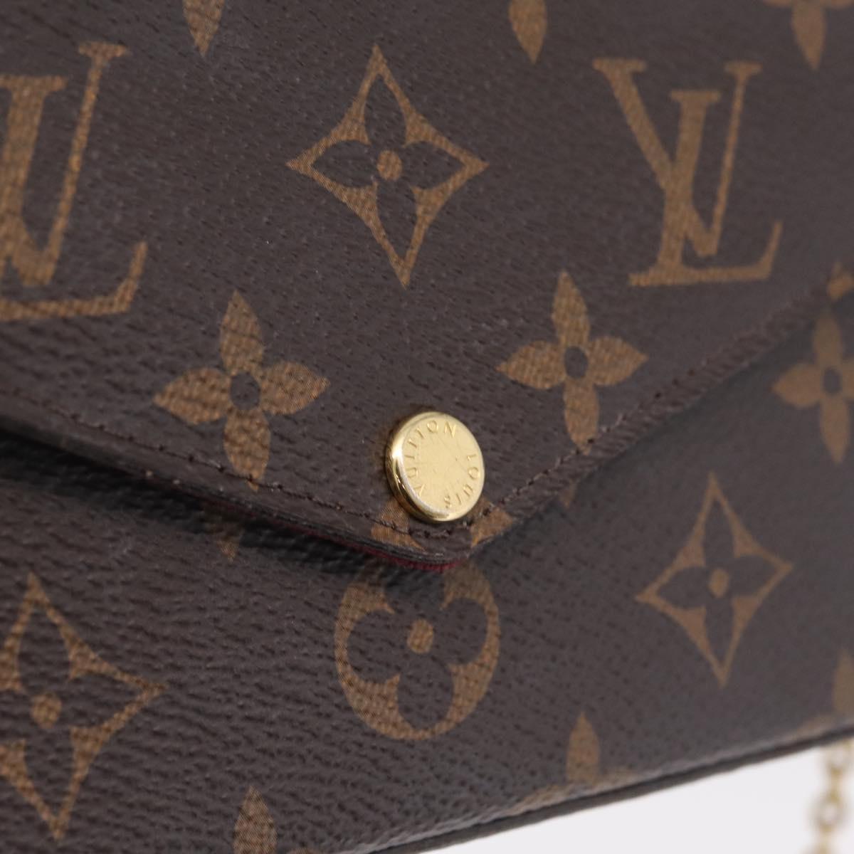 LOUIS VUITTON Monogram Pochette Felice Shoulder Bag M61276 LV Auth 209236A