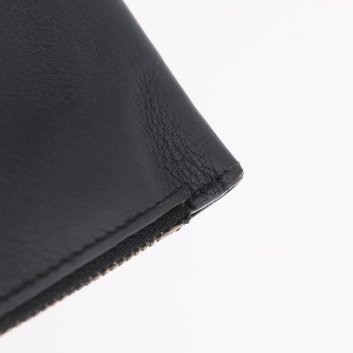 LOEWE Ghibli Howl's Moving Castle Calcifer Wallet Leather Black Auth 209245M
