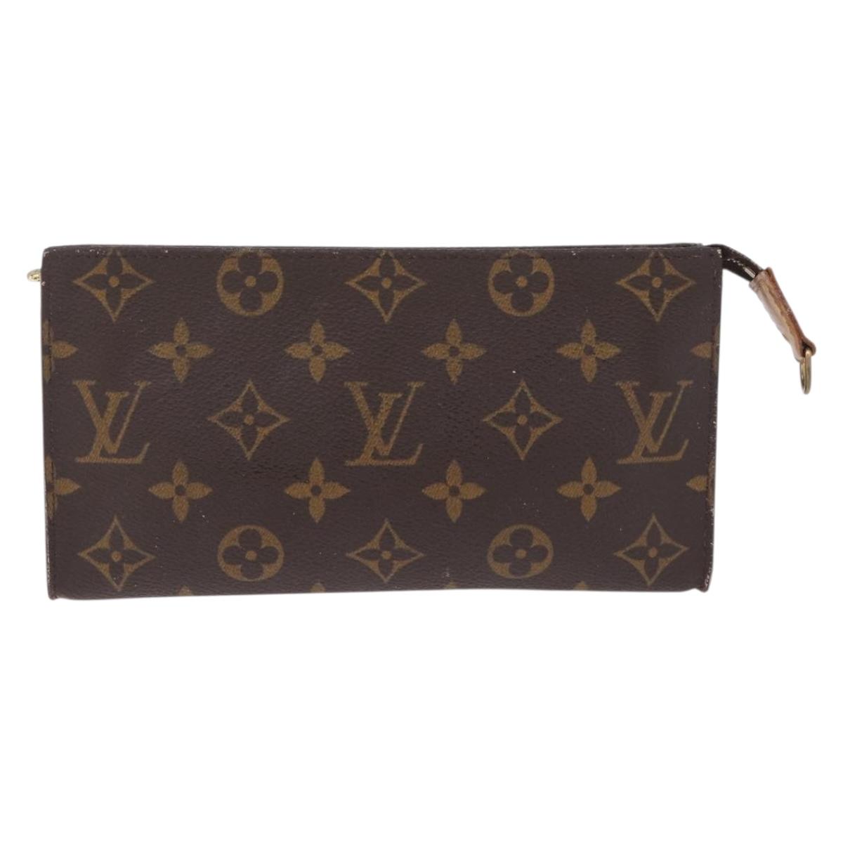 LOUIS VUITTON Monogram Bucket GM Pouch Accessory Pouch LV Auth 209246