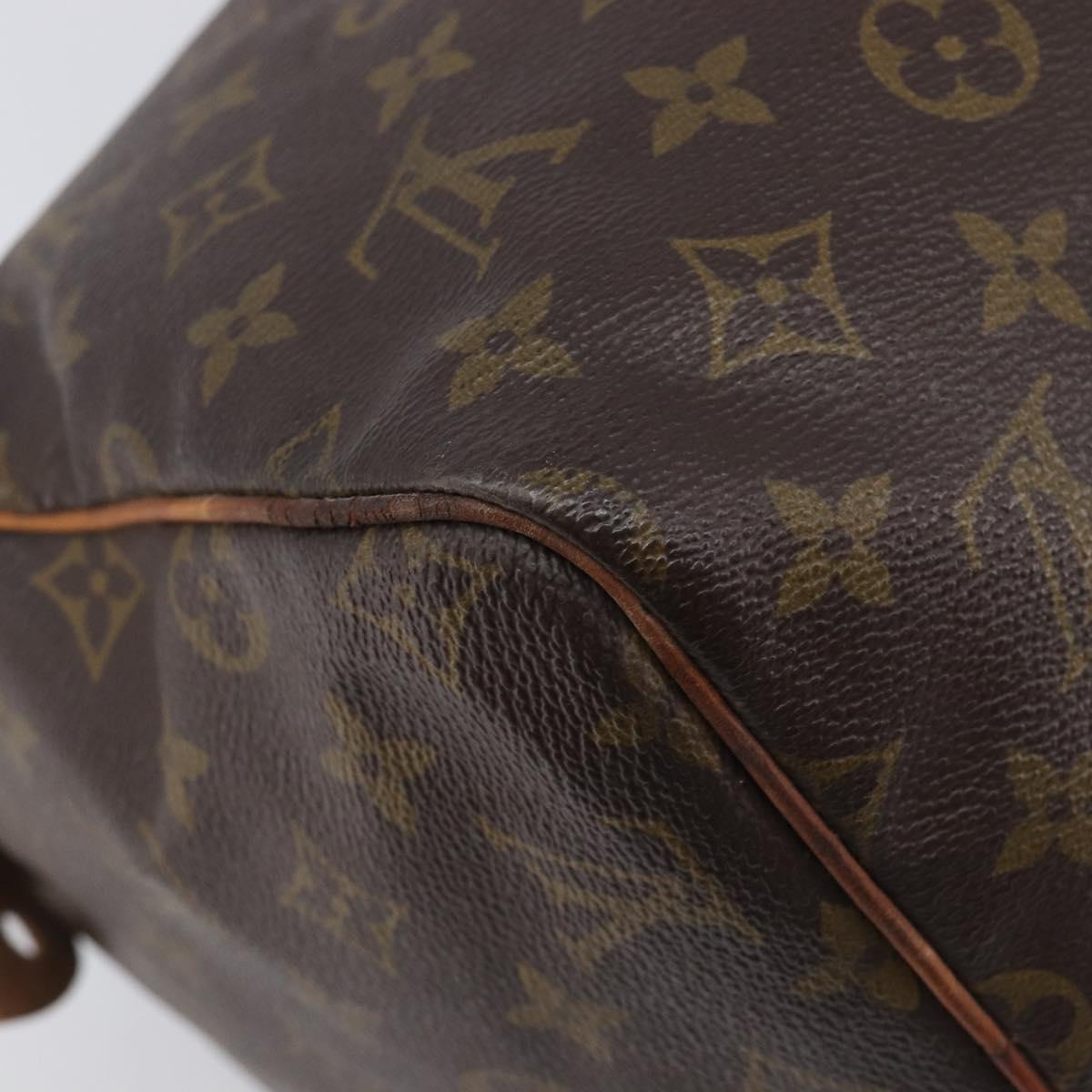 LOUIS VUITTON Monogram Speedy 30 Hand Bag M41526 LV Auth 209251