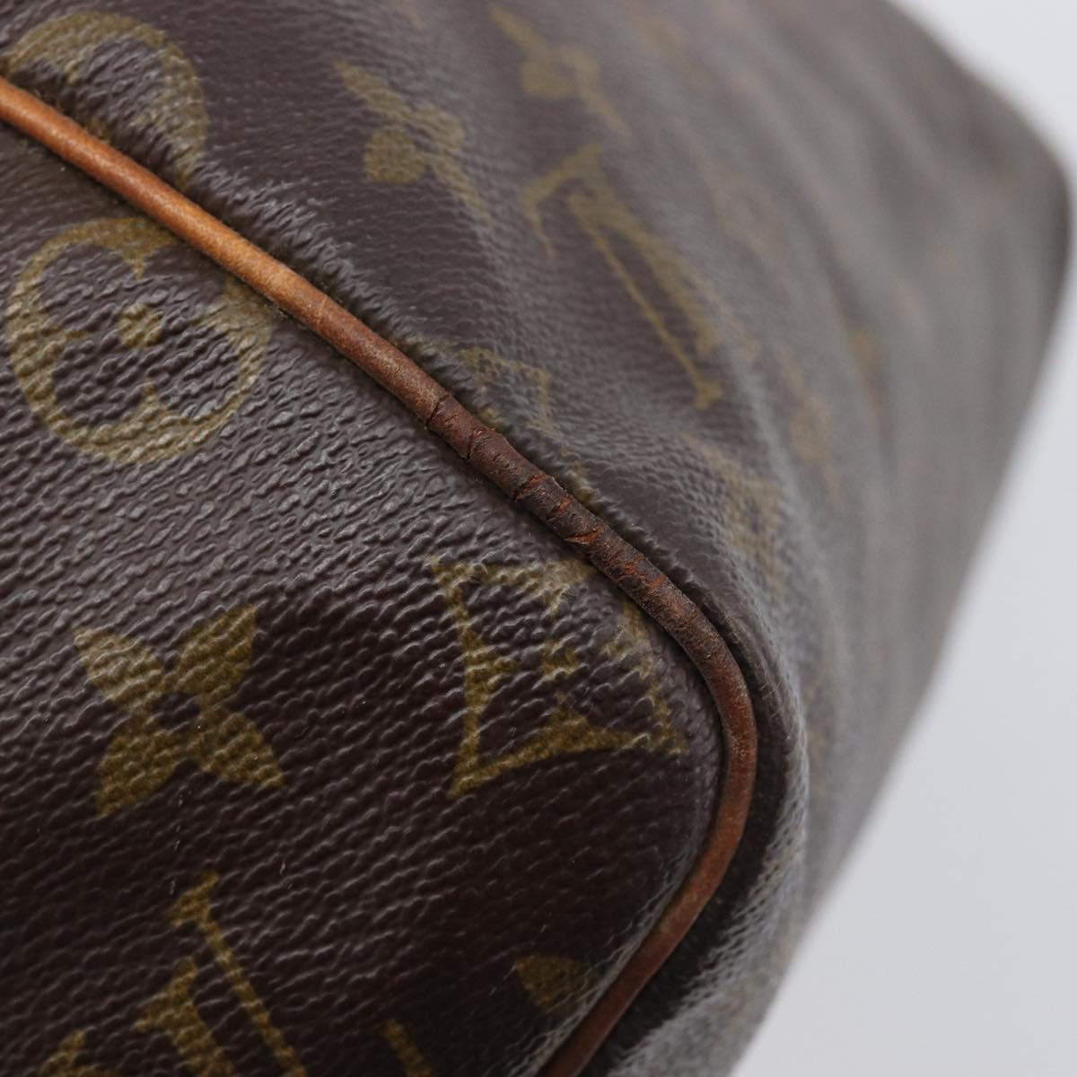 LOUIS VUITTON Monogram Speedy 30 Hand Bag M41526 LV Auth 209251