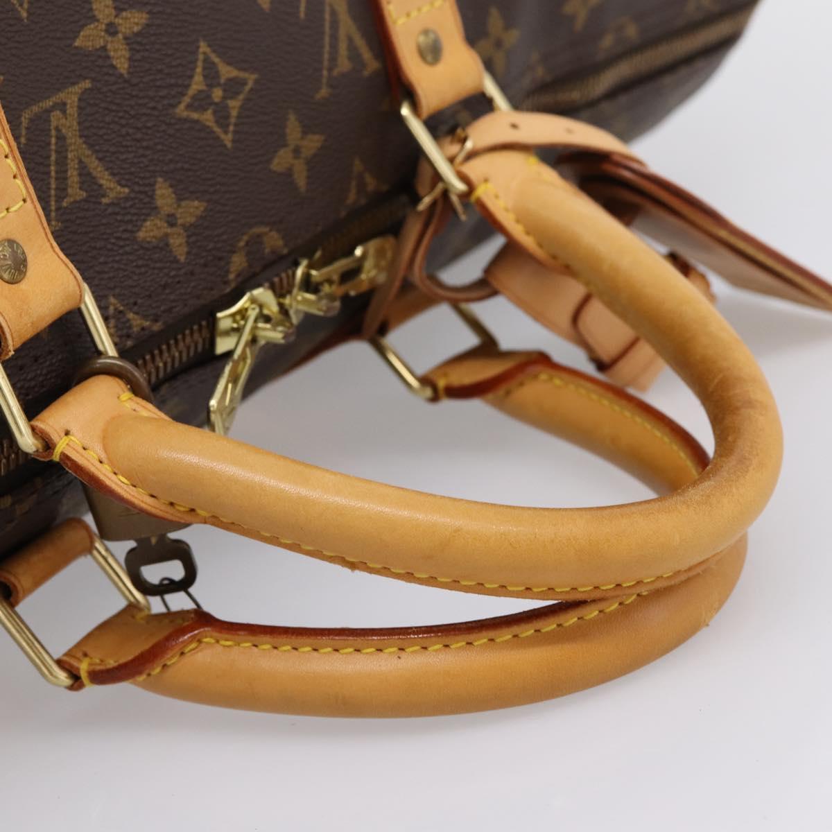 LOUIS VUITTON Monogram Keepall 50 Boston Bag M41426 LV Auth 209252A