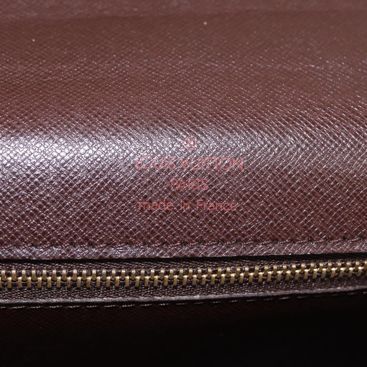 LOUIS VUITTON Damier Ebene Monceau 28 Hand Bag SPO 2way N48088 LV Auth 209267A
