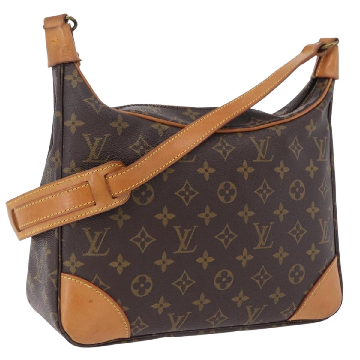 LOUIS VUITTON Monogram Boulogne 30 Shoulder Bag M51265 LV Auth 209273